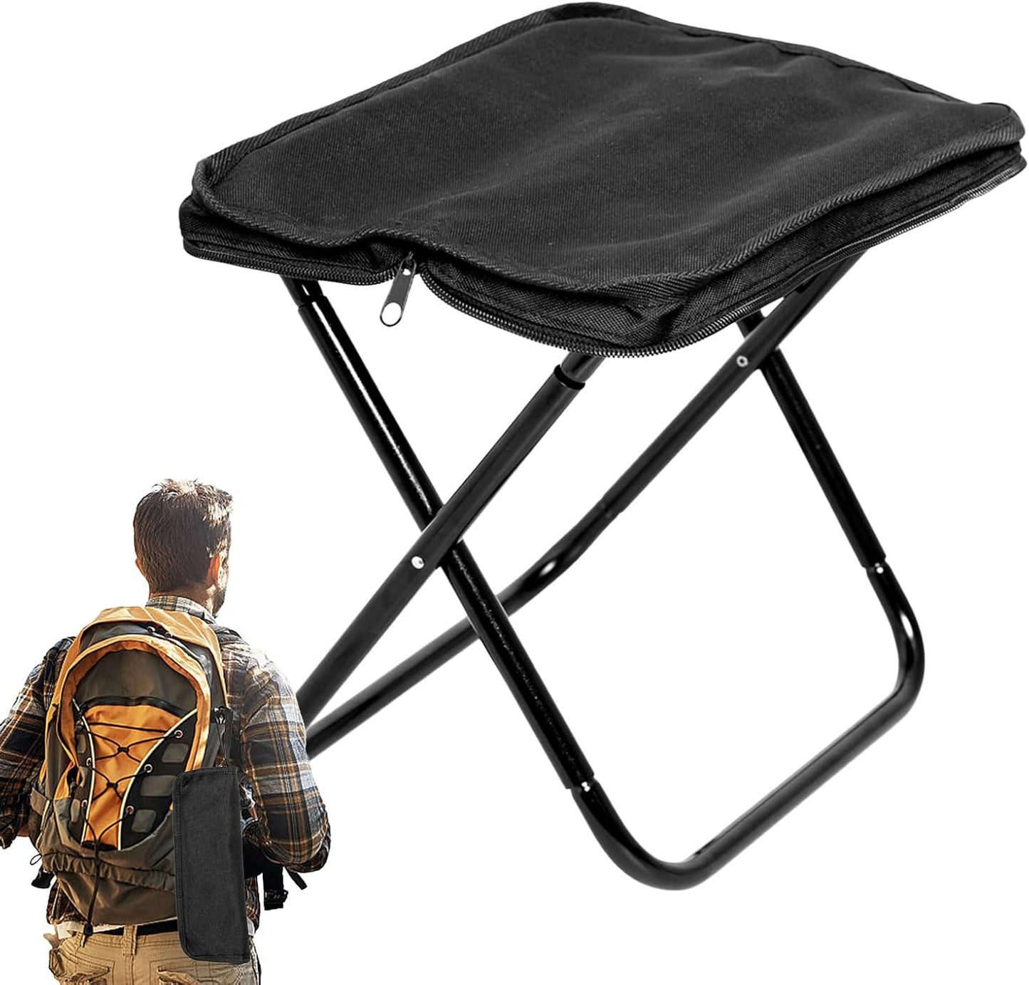 Velora™ Fold&Sit – Katlanabilir Çanta Tabure
