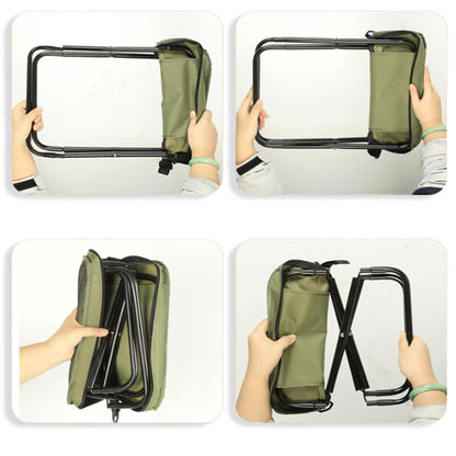 Velora™ Fold&Sit – Katlanabilir Çanta Tabure